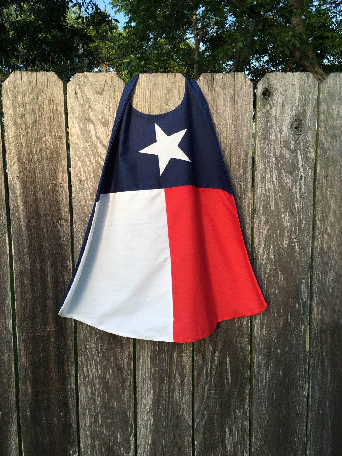 TX Flag Cape - Handmade and Reversible