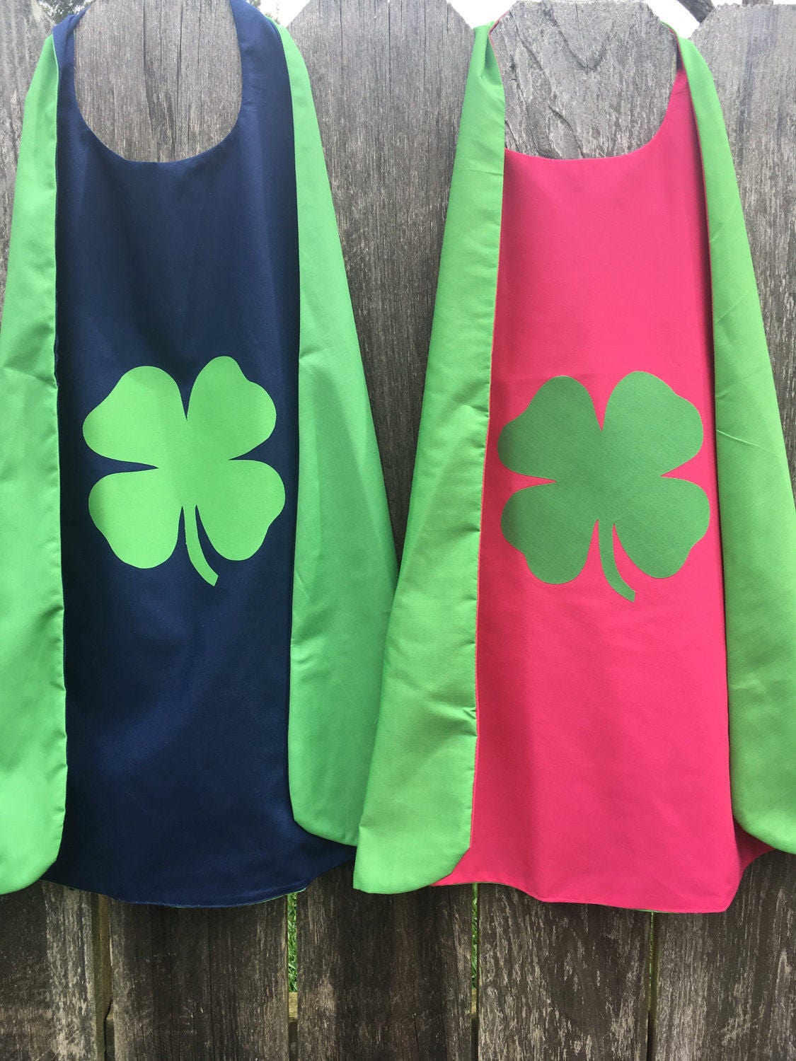 Custom Clover Cape - Handmade and Reversible