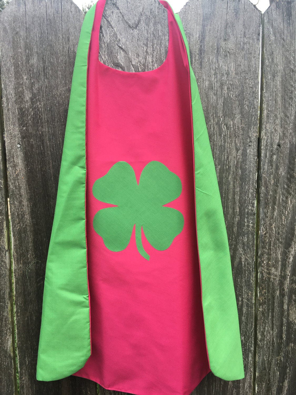 Custom Clover Cape - Handmade and Reversible