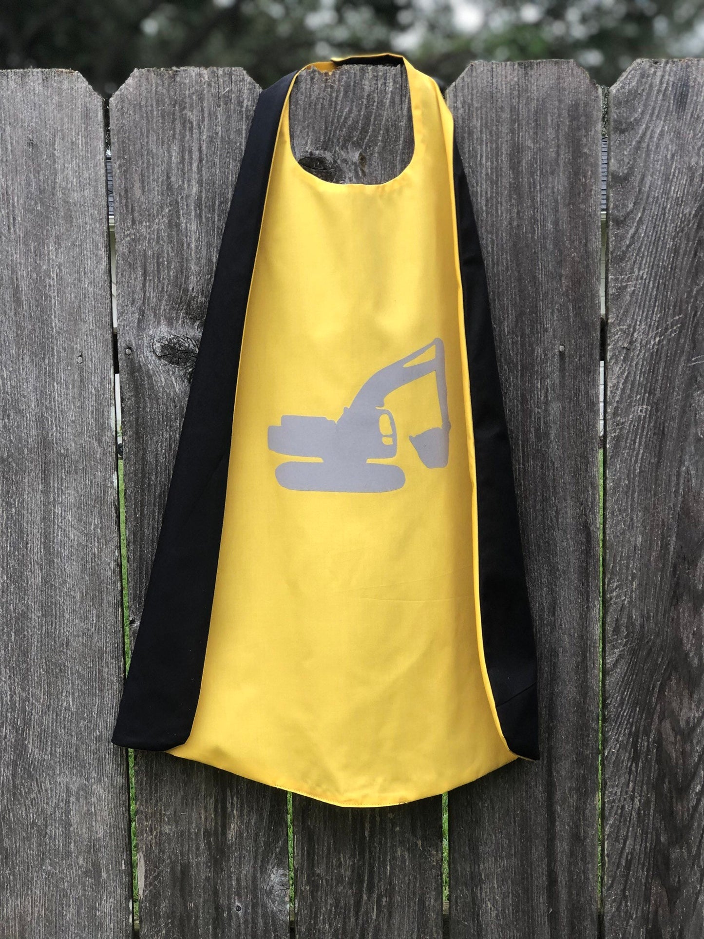 Custom Excavator Cape - Handmade and Reversible