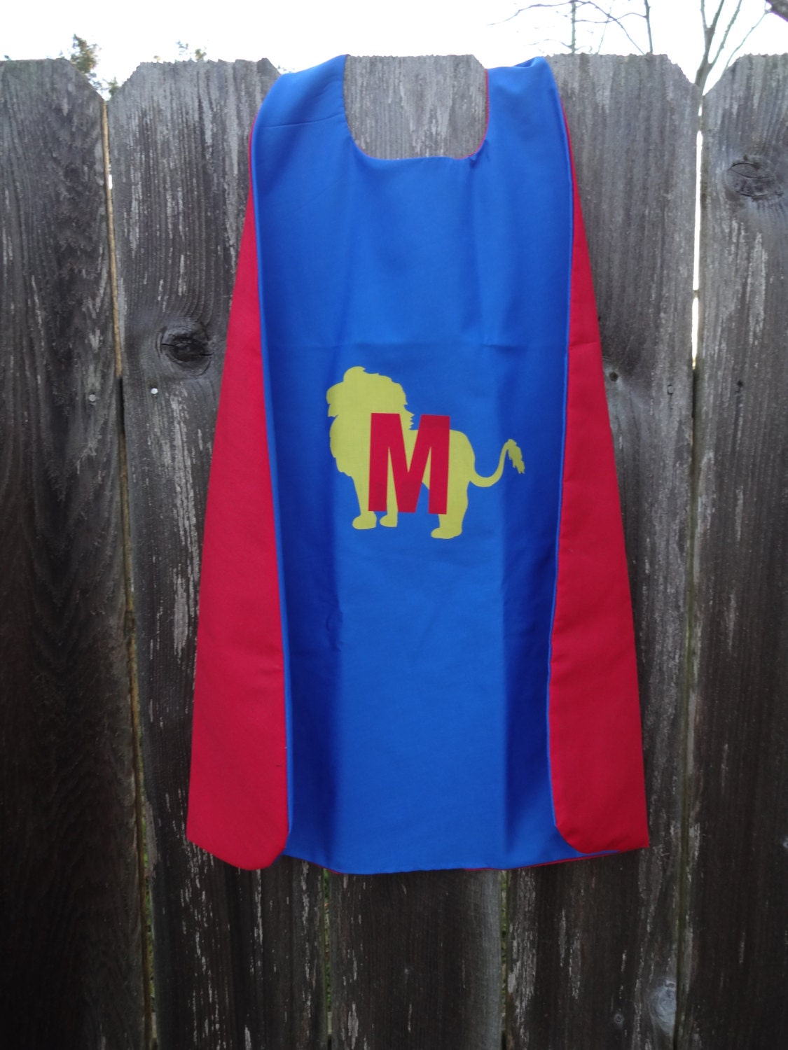 Custom Lion Cape - Handmade and Reversible