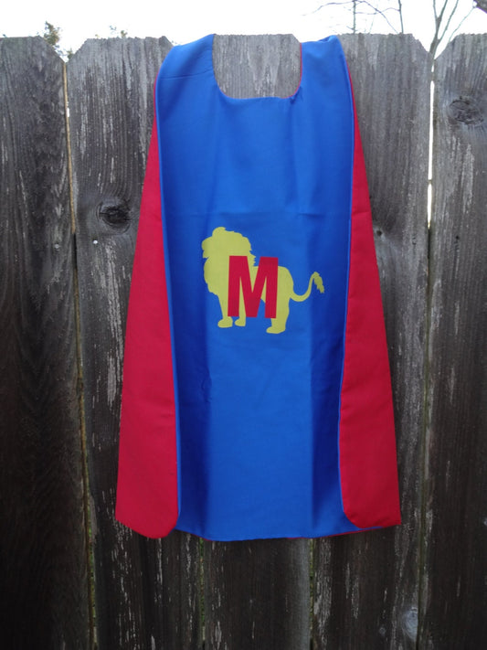 Custom Lion Cape - Handmade and Reversible